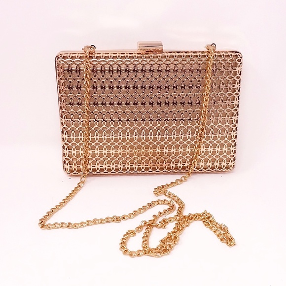 Madison West Handbags - MADISON WEST Evening Clutch Hard Cover Case